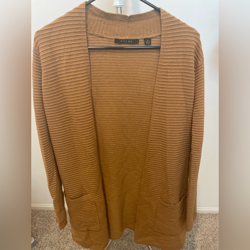 Cyrus Tan Knit Sweater